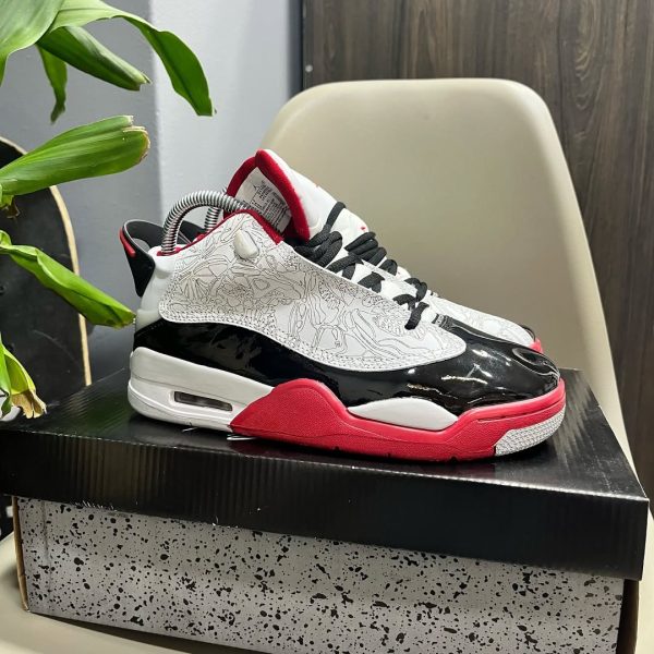 JORDAN DUB ZERO RED WHITE - Imagen 2