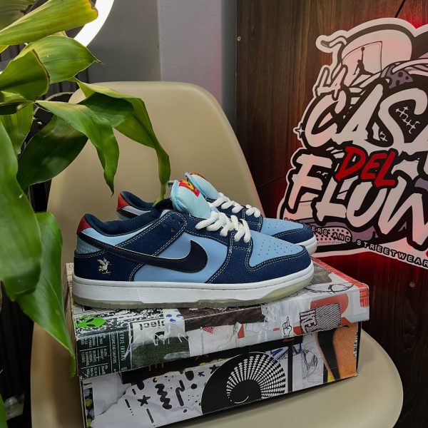 NIKE SB DUNK AZUL PATICO