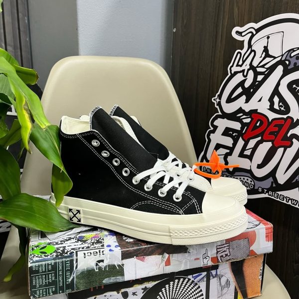 CONVERSE X OFF WHITE PREMIUM ALL WHITE - Imagen 3