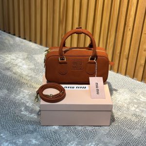 BOLSO MIU MIU ARCADIE LEATHER BAG